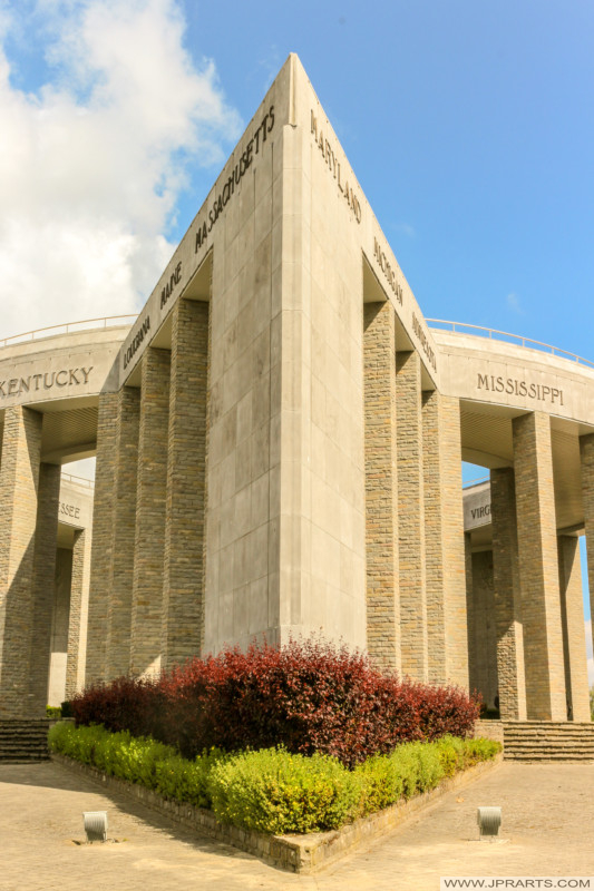 Mardasson Memorial monument Mardasson Memorial monument